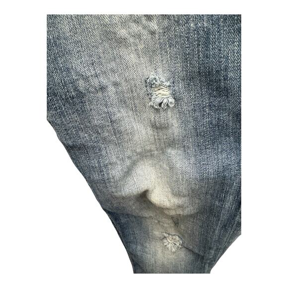 ROCK REVIVAL Women's Lang Mid-Rise Boot Jeans Size 26 Inseam 28" Distressed - Picture 3 of 12